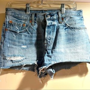 Levi High Rise Shorts